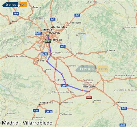 madrid villarobledo|Trenes Madrid a Villarrobledo desde 2€ con Renfe MD